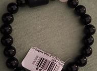 Grajewo ogłoszenia: Sprzedam dwie branzoletki czarne. Dedykowane dla znaku zodiaku waga. - zdjęcie