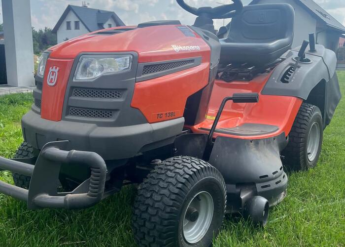 Grajewo ogłoszenia: Traktor koszący Husqvarna ? stan idealny, tylko 105 motogodzin!...